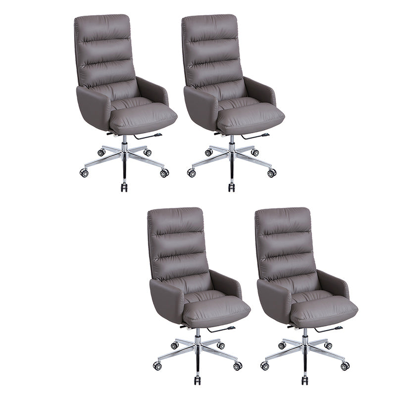 Chaise d'ordinateur ergonomique Executive High Back Fricte avec roues