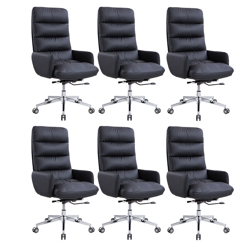 Chaise d'ordinateur ergonomique Executive High Back Fricte avec roues