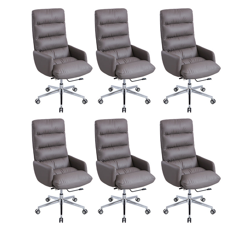Chaise d'ordinateur ergonomique Executive High Back Fricte avec roues