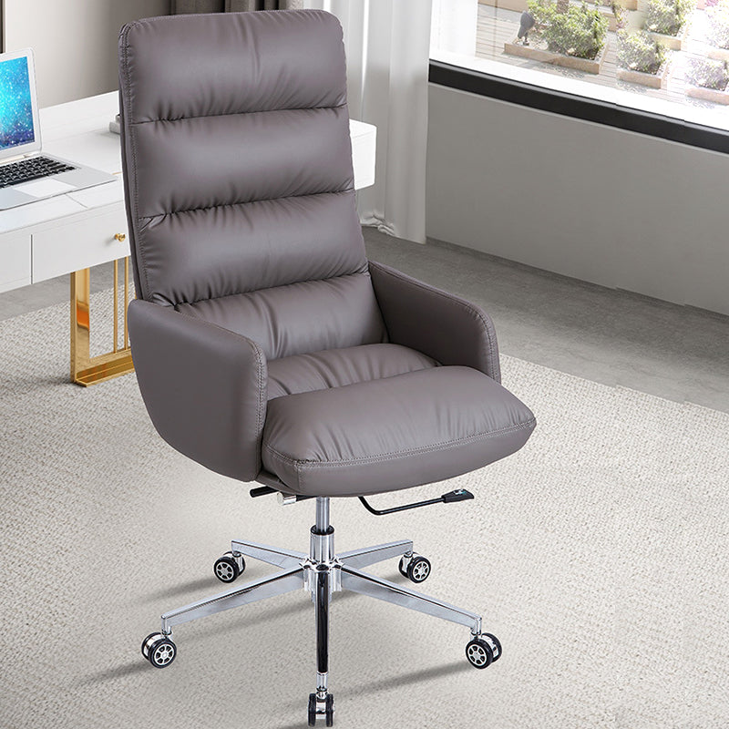 Chaise d'ordinateur ergonomique Executive High Back Fricte avec roues