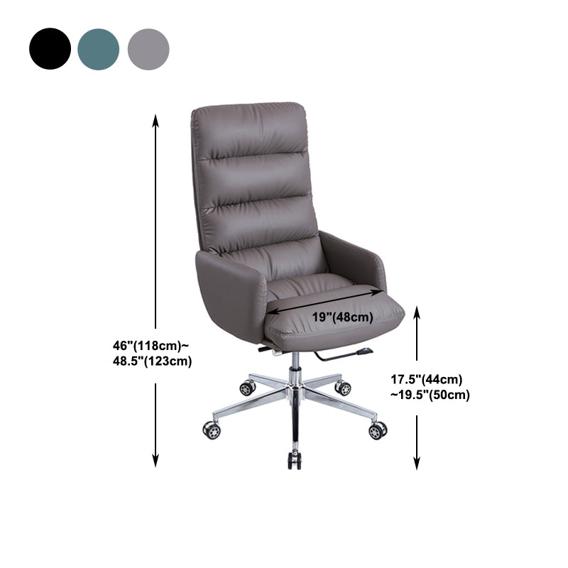 Chaise d'ordinateur ergonomique Executive High Back Fricte avec roues