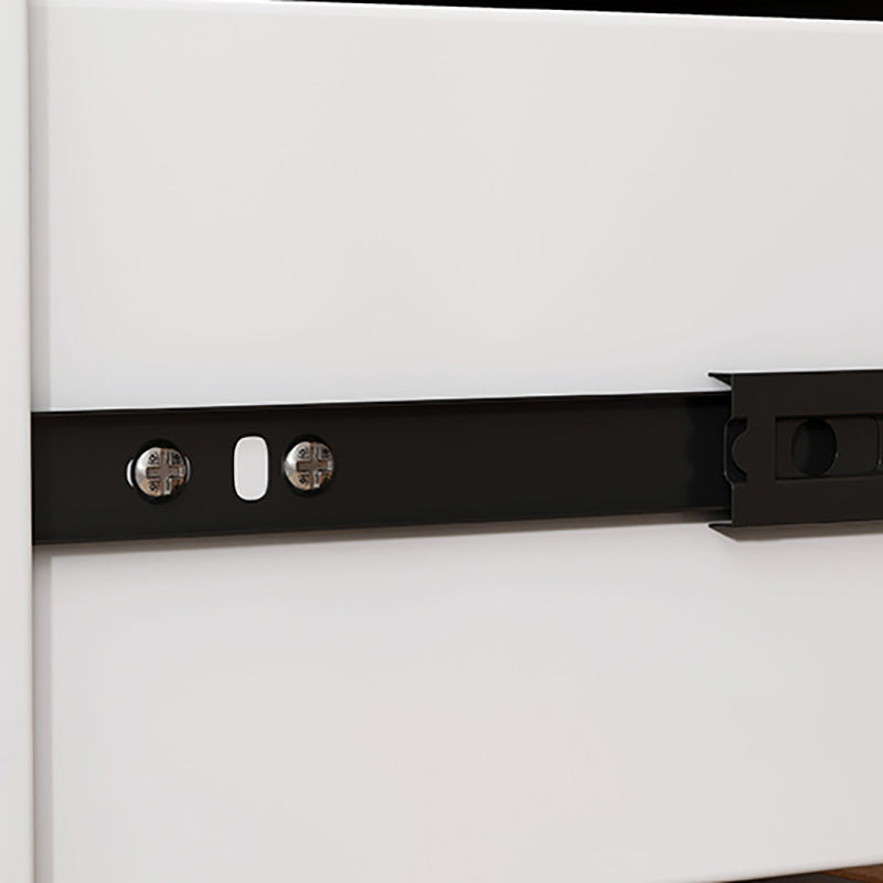 Finitura opaca di libreria standard moderna 11,81 "W -shelf in legno ingegnerizzato per soggiorno