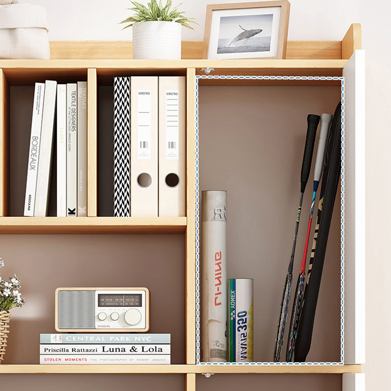 Finitura opaca di libreria standard moderna 11,81 "W -shelf in legno ingegnerizzato per soggiorno