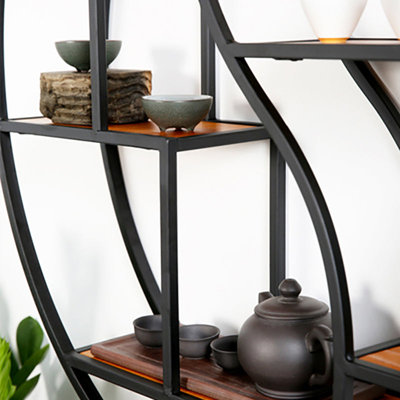 Liberny soggiorno moderno in ferro mobile in ferro 7.87 "W del libro scaffale