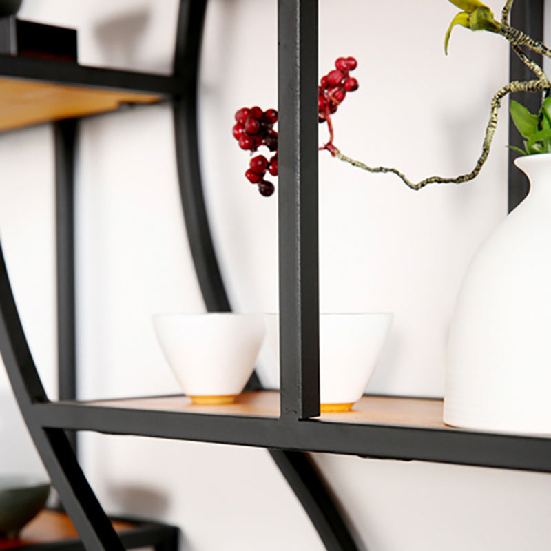 Liberny soggiorno moderno in ferro mobile in ferro 7.87 "W del libro scaffale