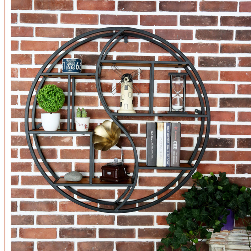 Liberny soggiorno moderno in ferro mobile in ferro 7.87 "W del libro scaffale