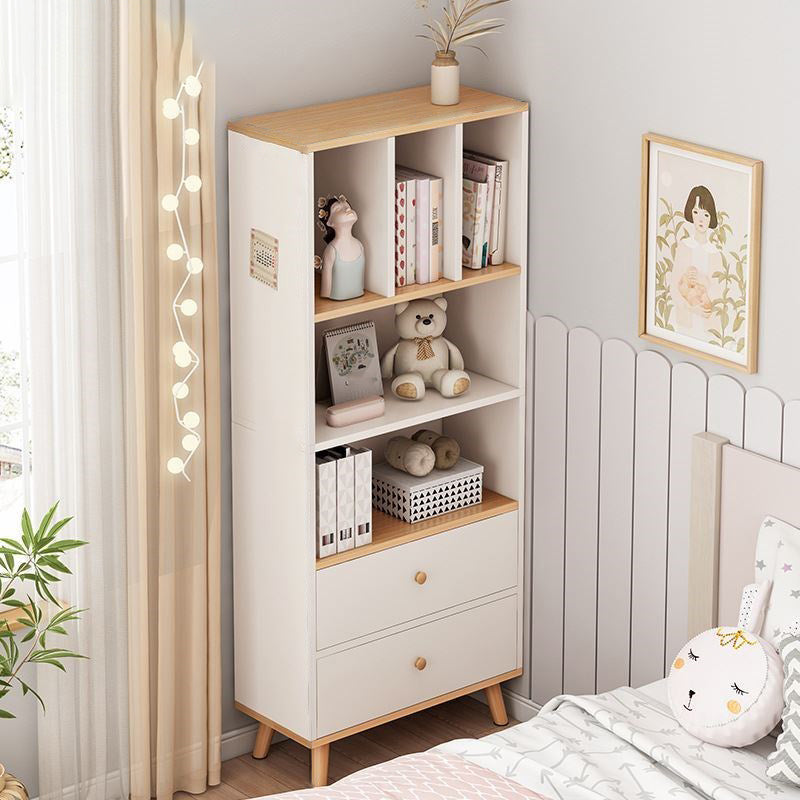 Libreria moderna per finiture opache in legno Bookcase con archiviazione dei cassetti