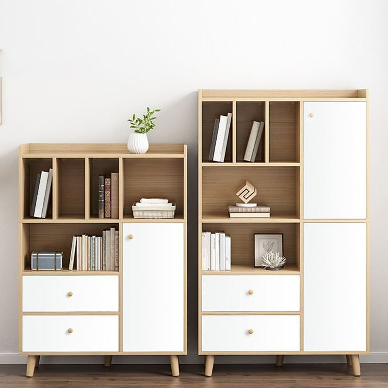 Libreria moderna per finiture opache in legno Bookcase con archiviazione dei cassetti