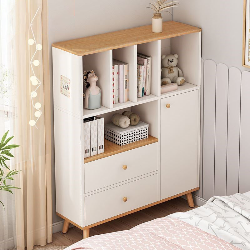 Libreria moderna per finiture opache in legno Bookcase con archiviazione dei cassetti