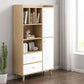 Libreria moderna per finiture opache in legno Bookcase con archiviazione dei cassetti