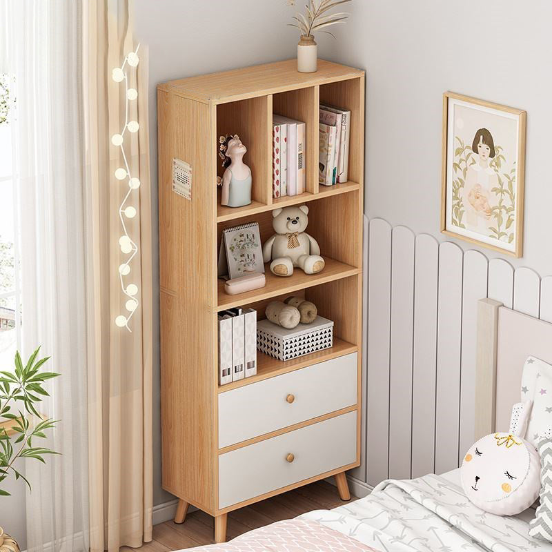 Libreria moderna per finiture opache in legno Bookcase con archiviazione dei cassetti