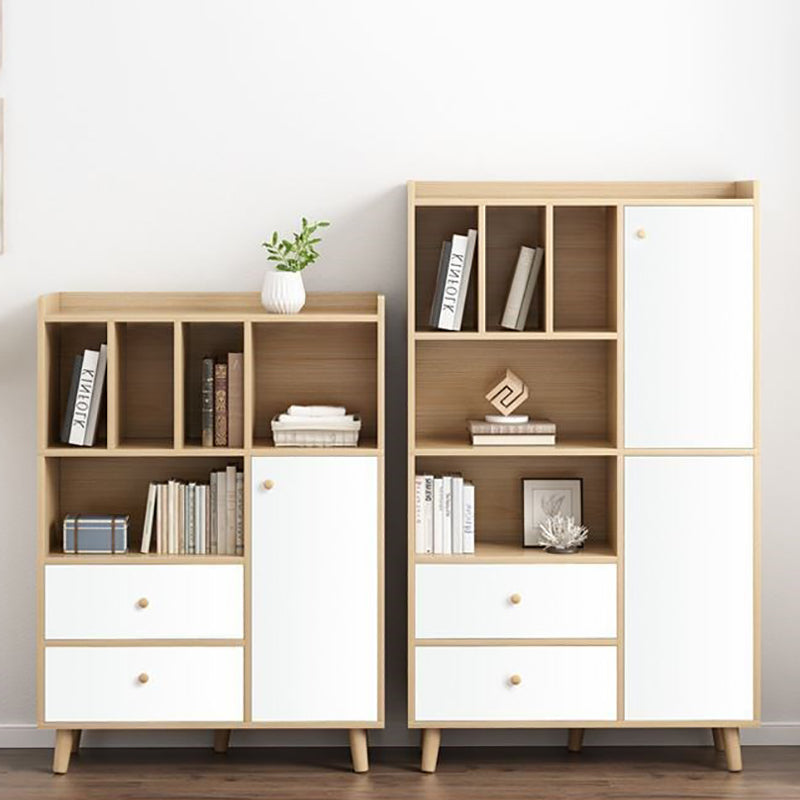 Libreria moderna per finiture opache in legno Bookcase con archiviazione dei cassetti