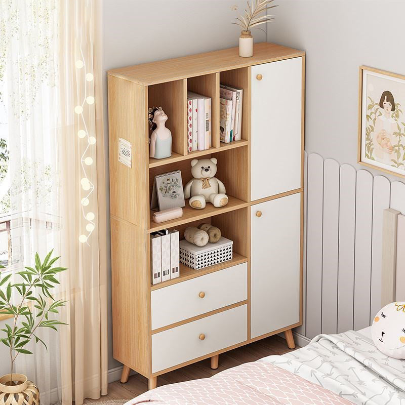 Libreria moderna per finiture opache in legno Bookcase con archiviazione dei cassetti