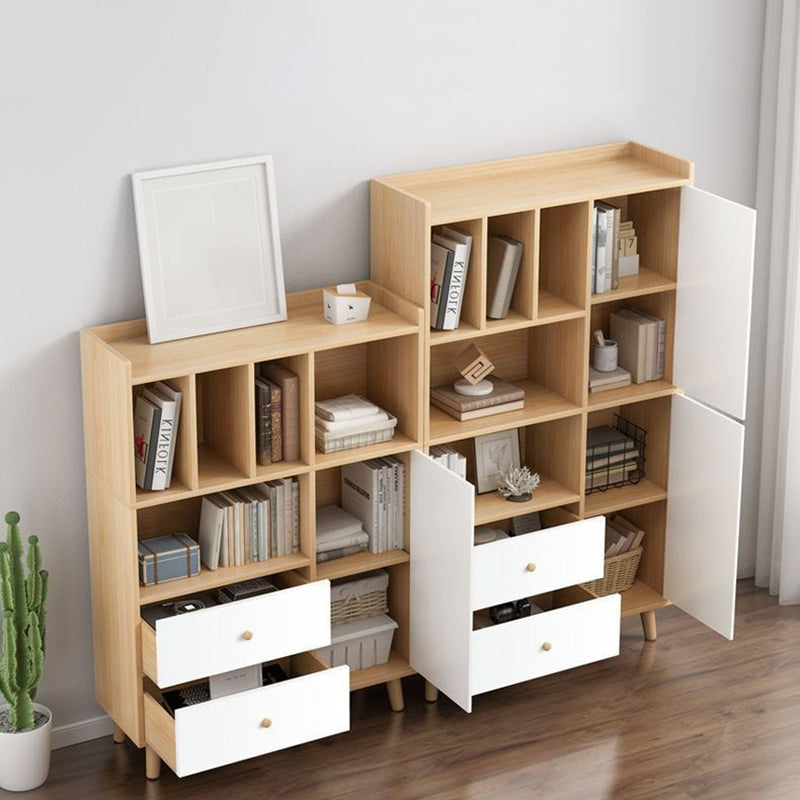 Libreria moderna per finiture opache in legno Bookcase con archiviazione dei cassetti