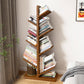 Modern Wood Bookshelf Geometric Vertical Open Shelf Bookcase Clearhalo 'Bookcases' 'furn' 'furn_bookcases' 'Furniture' 'Office Furniture' 5821330