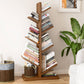 Modern Wood Bookshelf Geometric Vertical Open Shelf Bookcase Clearhalo 'Bookcases' 'furn' 'furn_bookcases' 'Furniture' 'Office Furniture' 5821332