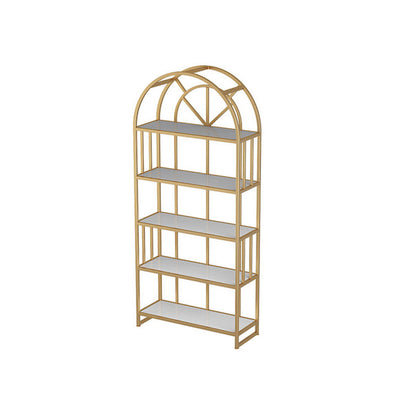 70.9" H X 11.8" W Modern Book Shelf Metal Open Bookcase for Home Office