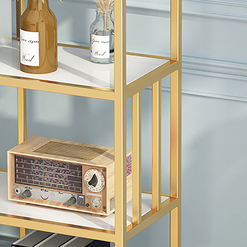 70.9" H X 11.8" W Modern Book Shelf Metal Open Bookcase for Home Office