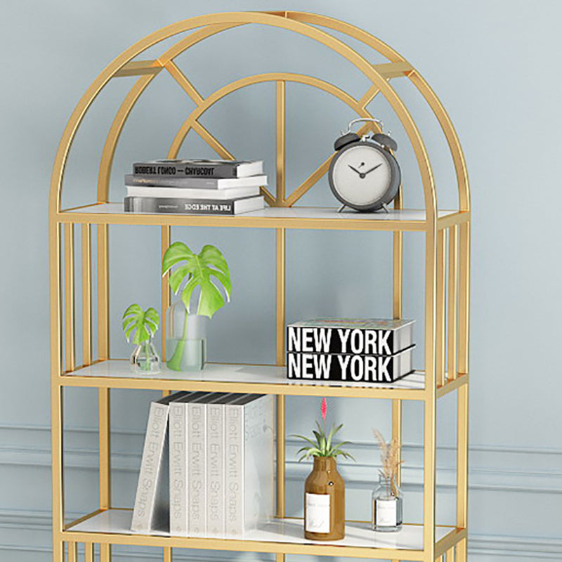 70.9" H X 11.8" W Modern Book Shelf Metal Open Bookcase for Home Office