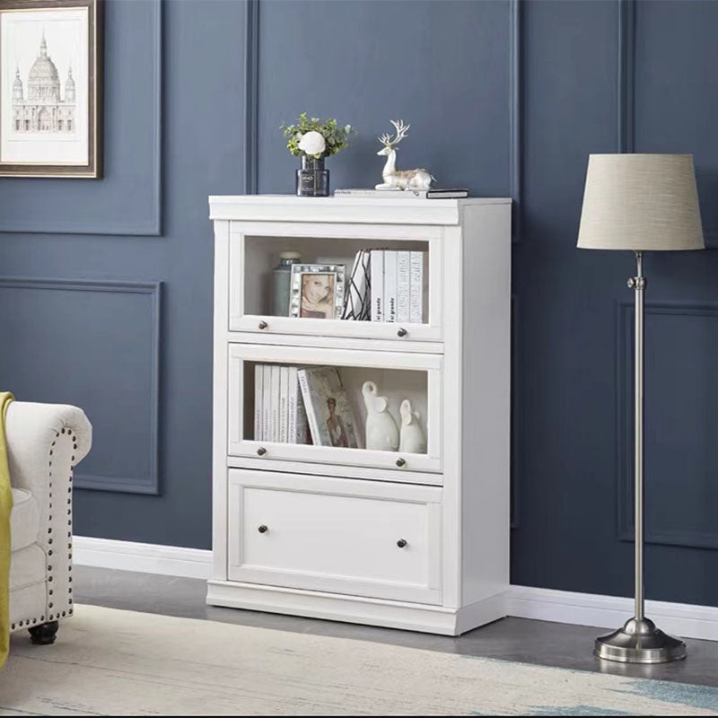 Standard Shelf Bookcase Modern Wooden Book Shelf for Study Room 31.5"L x 12.8"W x 47.6"H Clearhalo 'Bookcases' 'furn' 'furn_bookcases' 'Furniture' 'Office Furniture' 5821352