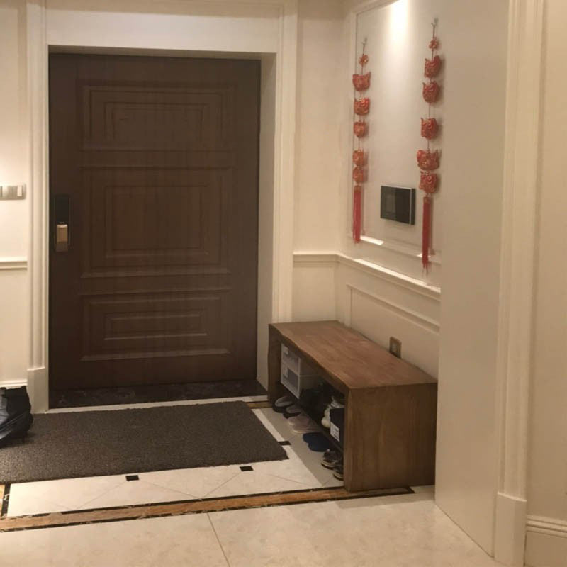 Solid Wood Rectangle Entryway Bench with Storage Entryway and Bedroom Bench Clearhalo 'Benches' 'Chairs & Seating' 'furn' 'furn_benches' 'Furniture' 'Living Room Furniture' 5821416