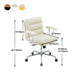 Contemporary Arm Chair Upholstered Adjustable Seat Height Office Chair Clearhalo 'furn' 'furn_office_chair' 'Furniture' 'Office Chairs' 'Office Furniture' 'office_chair' 5821464
