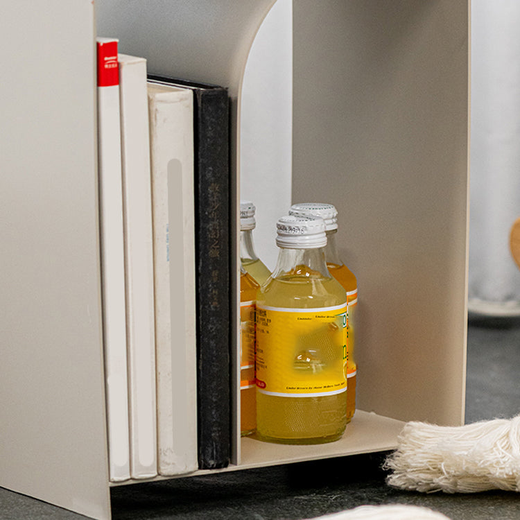 Comodino da tavolo in metallo industriale 16,73 "comodino da letto alto