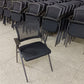 Black Office Chair Mid-back Breathable AirGrid Conference Chair