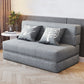 Contemporary Linen Armless Sofa Bed Slipcovered for Living Room