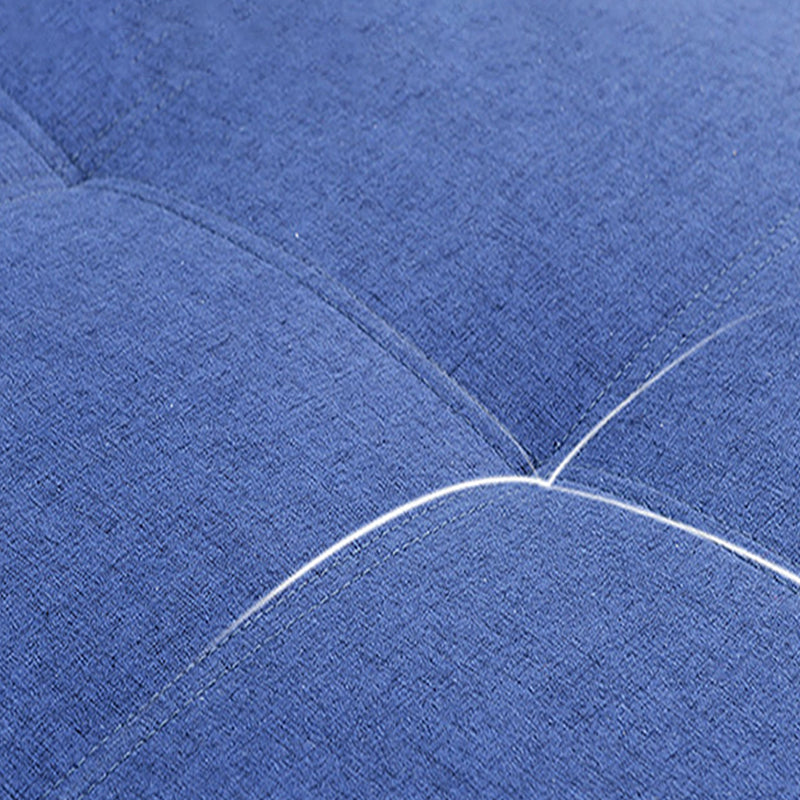 Contemporary Linen Armless Sofa Bed Slipcovered for Living Room