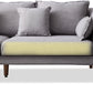 Modern Fabric Stationary Sofa 1/3-seat Flared Arm Sofa in Grey Clearhalo 'furn' 'furn_sofas' 'Furniture' 'Living Room Furniture' 'Sofa' 'sofas' 5822192