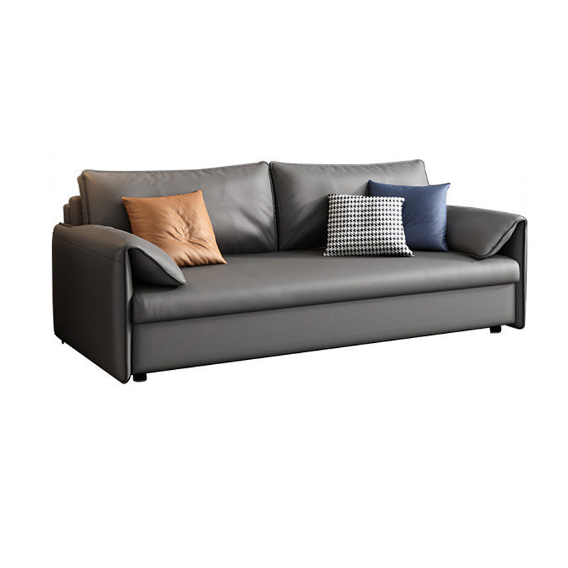 37.40 "W * 33.46" H Sofá Sofá Cama con brazo superior de almohada