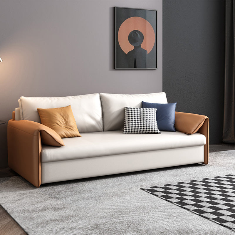 37.40 "W * 33.46" H Sofá Sofá Cama con brazo superior de almohada