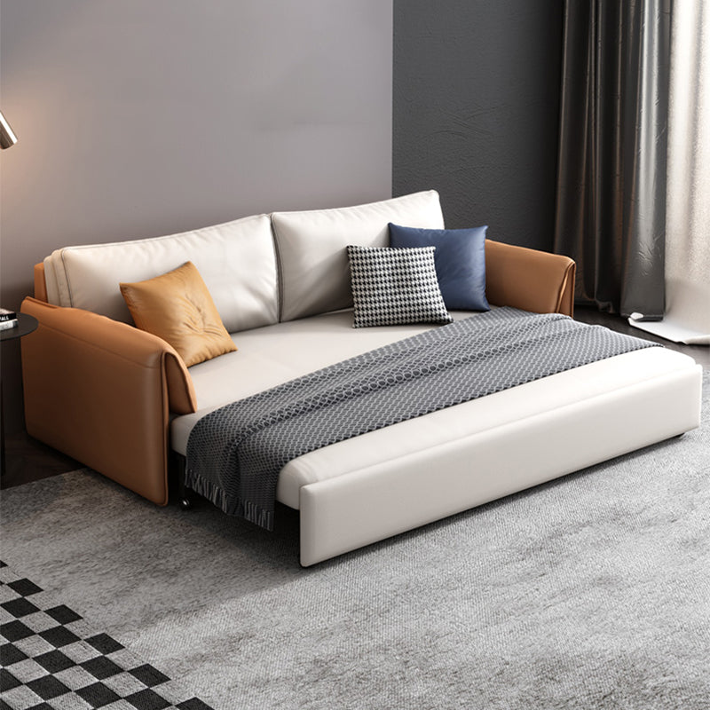 37.40 "W * 33.46" H Sofá Sofá Cama con brazo superior de almohada