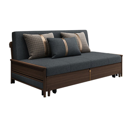 Il divano a braccia moderno con divano di biancheria da deposito in marrone