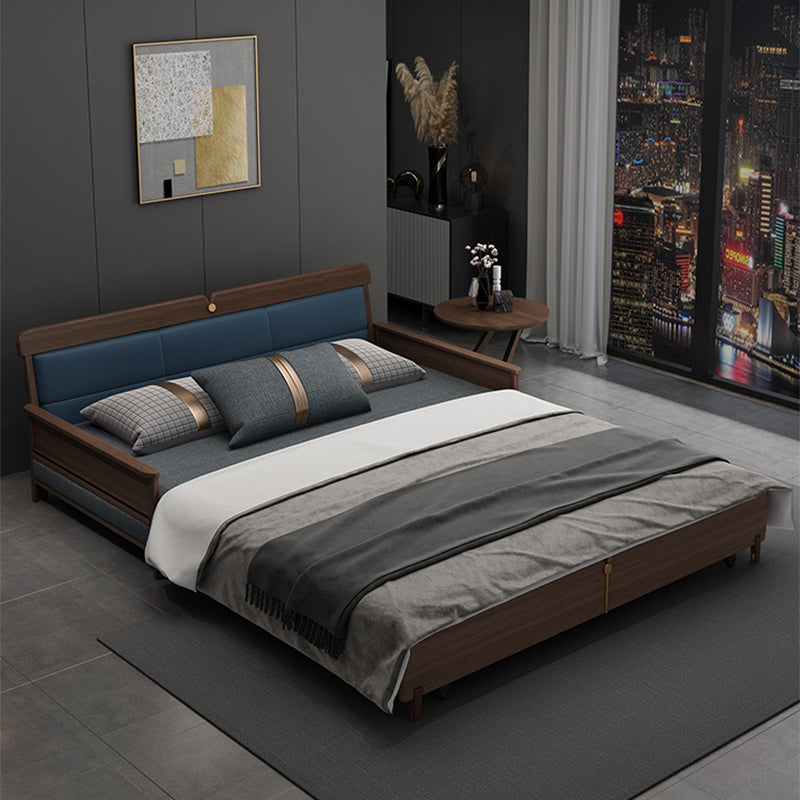 Il divano a braccia moderno con divano di biancheria da deposito in marrone