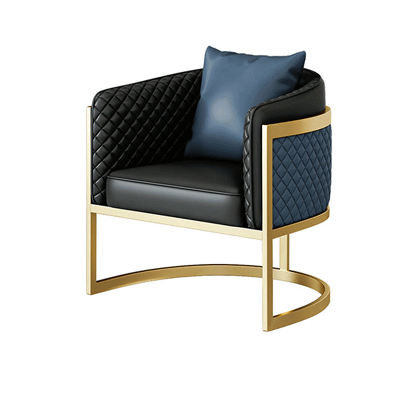 Divano in pelle finta divano a braccio di smoking moderno con acqua stretta resistente