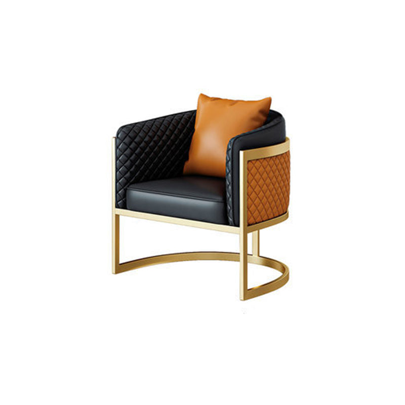 Divano in pelle finta divano a braccio di smoking moderno con acqua stretta resistente