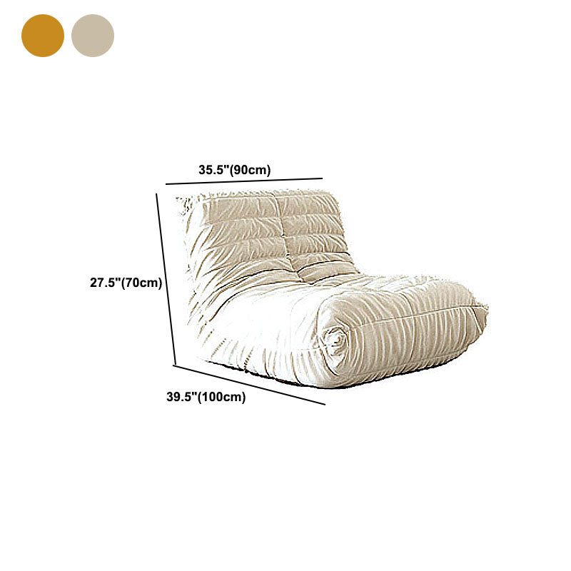 Modern de almohada cosida de almohada en sofá resistente a la mancha beige/naranja