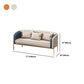 Modernes 22,83 "Breitsofa Kunstledertuxedo Arm Sofa für Wohnzimmer