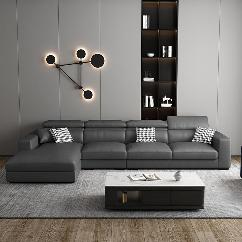 A forma di l a forma di cuscino posteriore retro regolabile cuscino sezionale