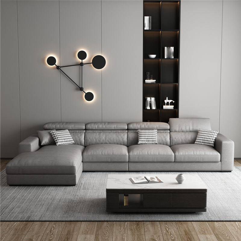 A forma di l a forma di cuscino posteriore retro regolabile cuscino sezionale