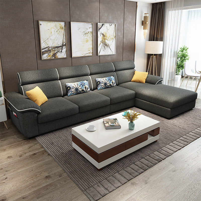 Lince contemporaneo sezione cuscino superiore braccio sezionale con conservazione