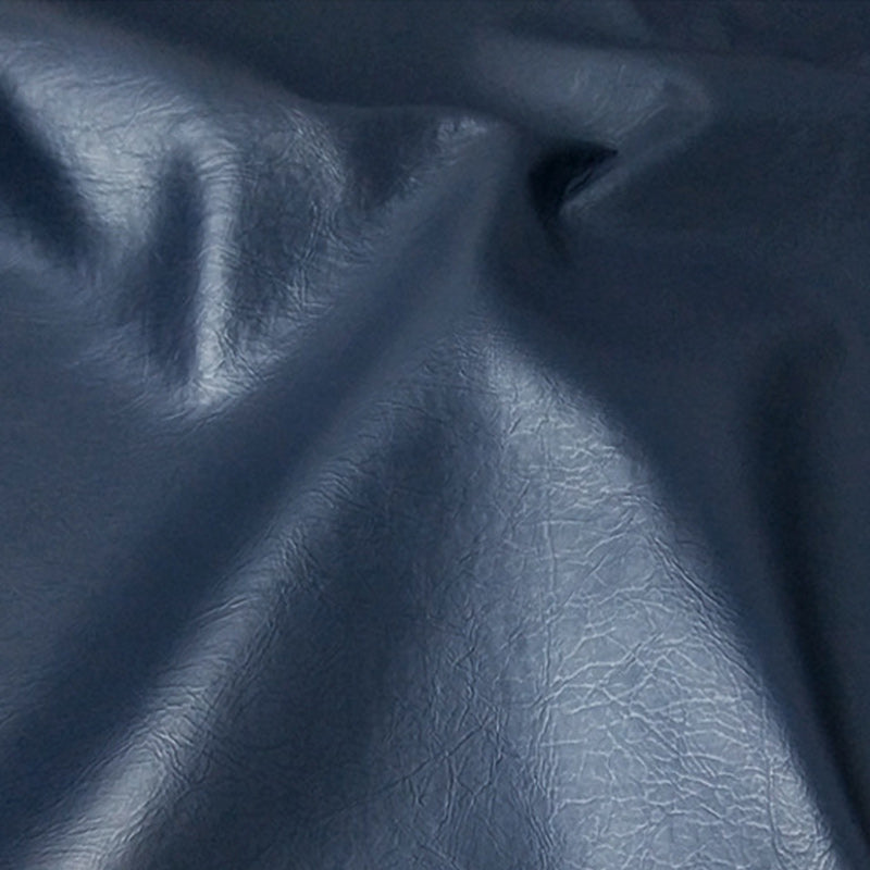 Faux Leather Sectional with 4 Pillows Back and Square Arm for Living Room