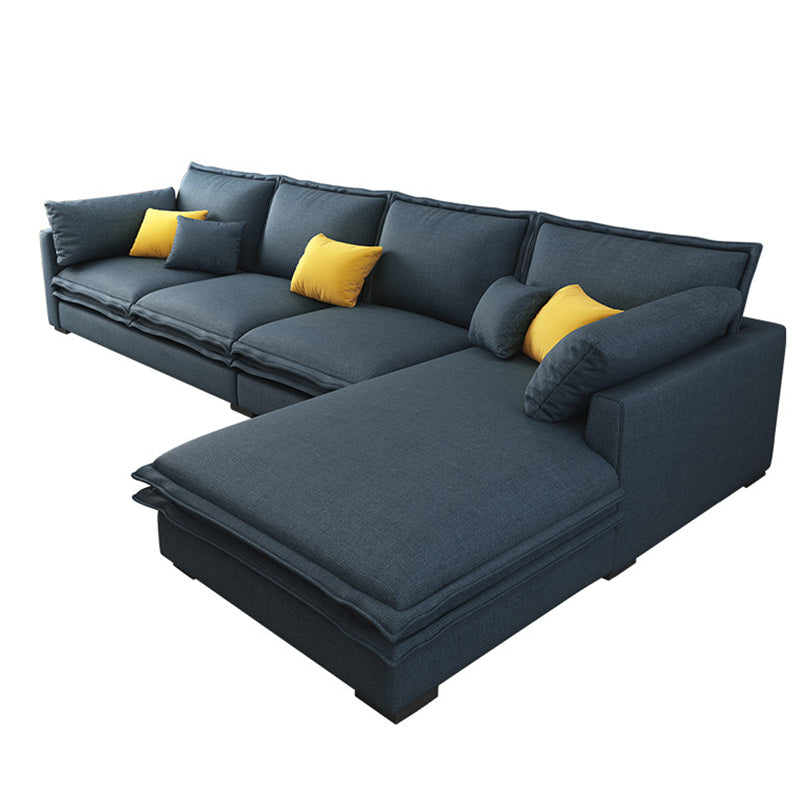 Sezioni cuscinetti posteriori a filo con braccio quadrato, 127,95 "L per soggiorno