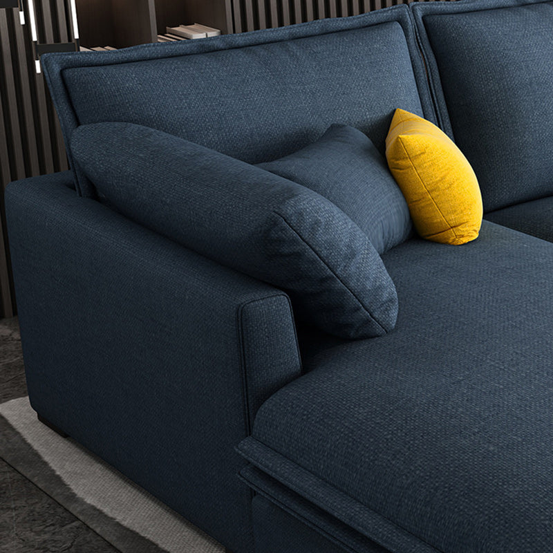 Sezioni cuscinetti posteriori a filo con braccio quadrato, 127,95 "L per soggiorno