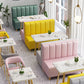 29.53" Tall Glam Style Coffee Cocktail Table Metal Pedestal Coffee Table Clearhalo 'Coffee & Accent Tables' 'Coffee Tables' 'coffee_tables' 'furn' 'furn_coffee_tables' 'Furniture' 'Living Room Furniture' 5823294
