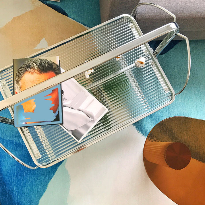 29.53 "Table de l'extrémité latérale de style contemporain