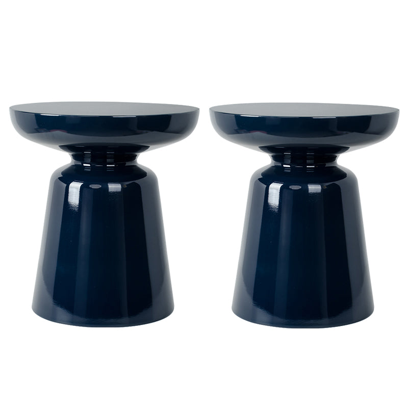 Table d'appoint supérieure rond de 16,9 "haut de haut