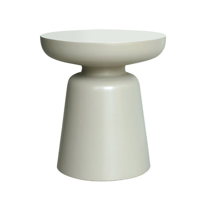 Table d'appoint supérieure rond de 16,9 "haut de haut